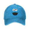 Cute-S-Cookies-S-Monsters Baseball Cap Vintage Distressed Denim  for Men Women Activities Adjustable Fit Caps Hat