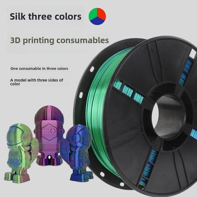 3DSWAY Silk Rainbow Gradient PLA нить для 3D-принтера, многоцветная, 1 кг