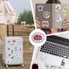 100Pcs Coast Aesthetic Graffiti Open Sea Stickers Decorative Guitar Notebook Suitcase DIY Waterproof Stickers School Supplies