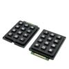 3*4 4*4 Matrix Switch Keyboard Keypad Array Module ABS Plastic Keys 4x4 3x4 12 16 Key Button Membrane Switch DIY Kit for