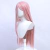 Power Cosplay Wig Anime Chainsaw Man Cosplay Pink Orange Sexy Long Hair Fiber Synthetic Wig+Free Gift Headwear+wig Cap