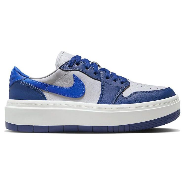 Air Jordan 1 Elevate Low French Blue Женские кроссовки Нейтрально-серый парус Sport-Blue DH7004-400