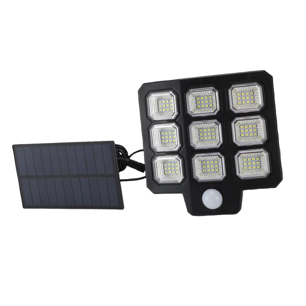 Солнечный настенный светильник IP65 Водонепроницаемый Покрытие 270 градусов Сверхяркий 3 режима Датчик движения PIR Солнечный