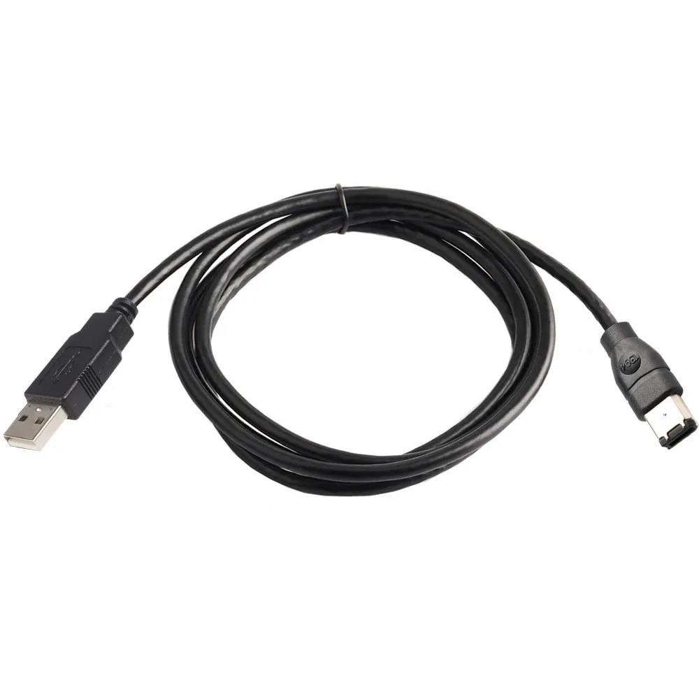3M 1.8M 1.2M Стандартный Медный Провод IEEE400 1394 Firewire USB AM На 6P Кабель USB На 1394 6-контактный Кабель-шнур для Подключения Звуковой Карты