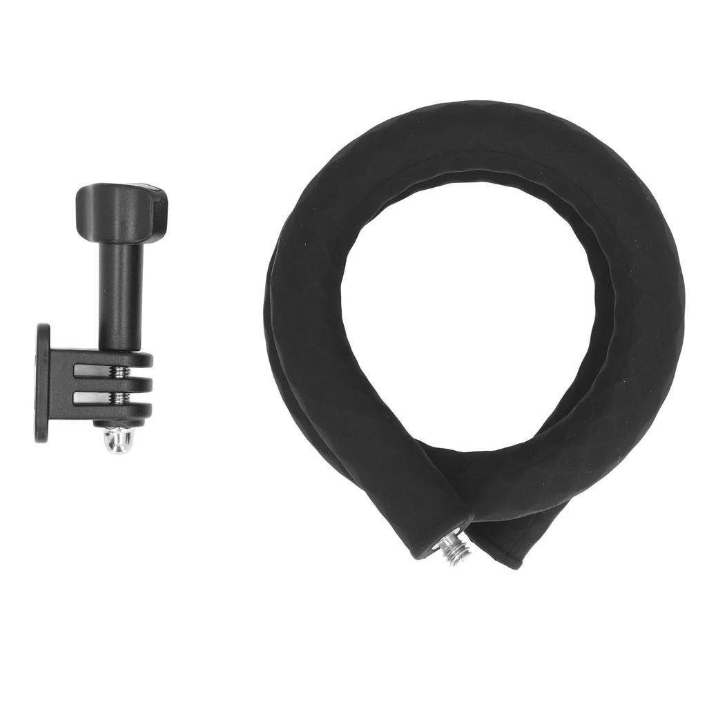 Sports Camera Flexible Arm Stand Silicone Gooseneck Twist Camera Mount with 1 4 Screw for Pocket 3 Action 4 3