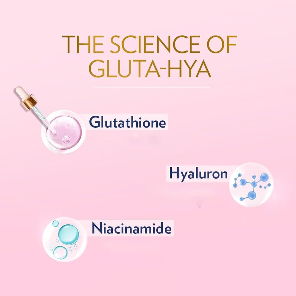 Vaseline Лосьон Gluta Hya Dewy Radiance 200 мл Осветляющий Увлажняющее средство для лица и тела Легкое Нелипкое Уход для сияния