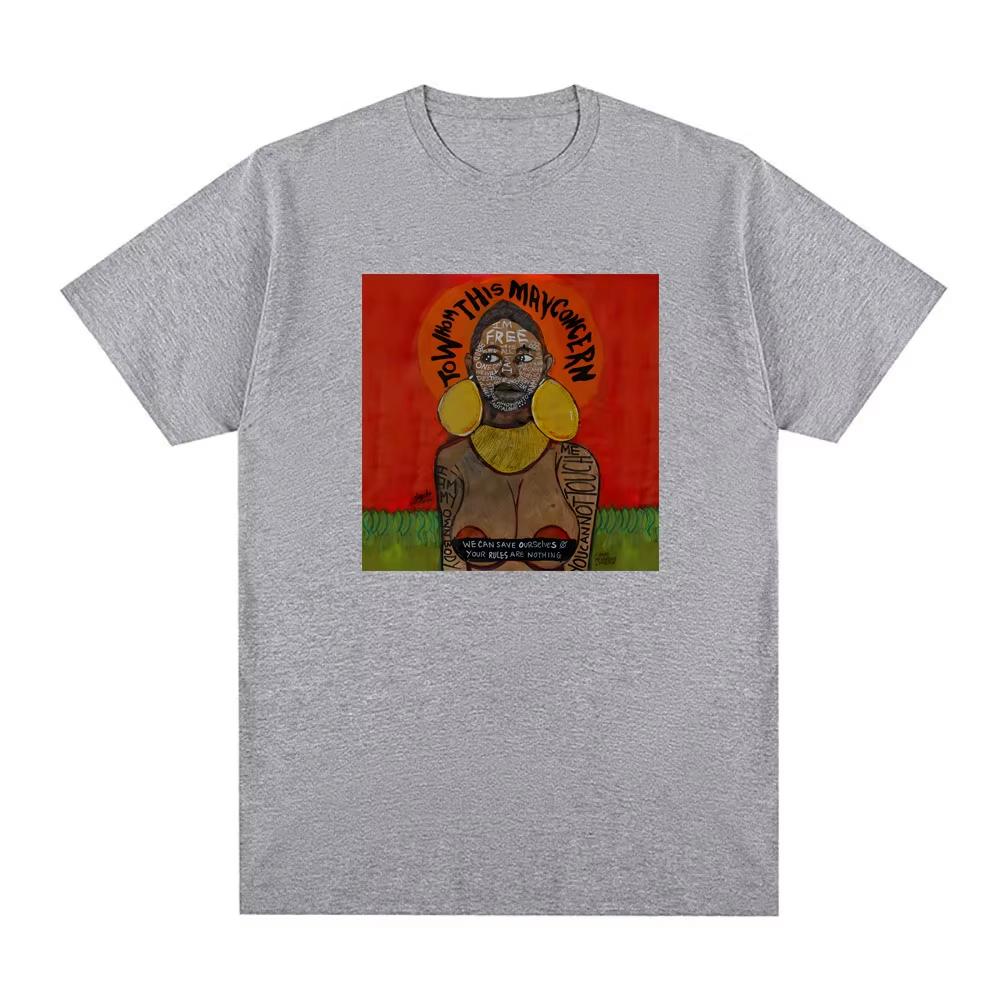 To Whom This May Concern Digital Album TShirt Jill Scott New Style Graphic Printing Teeshirt Round Neck High Quality Cotton