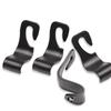 VYTR5 2pcs ABS Car Seat Hook Storage Hook Auto Accessories For Citroen C1 C3 C4 C4L C5 C6 VTS C-Elysee C4-Picasso Aircross Berlingo C8
