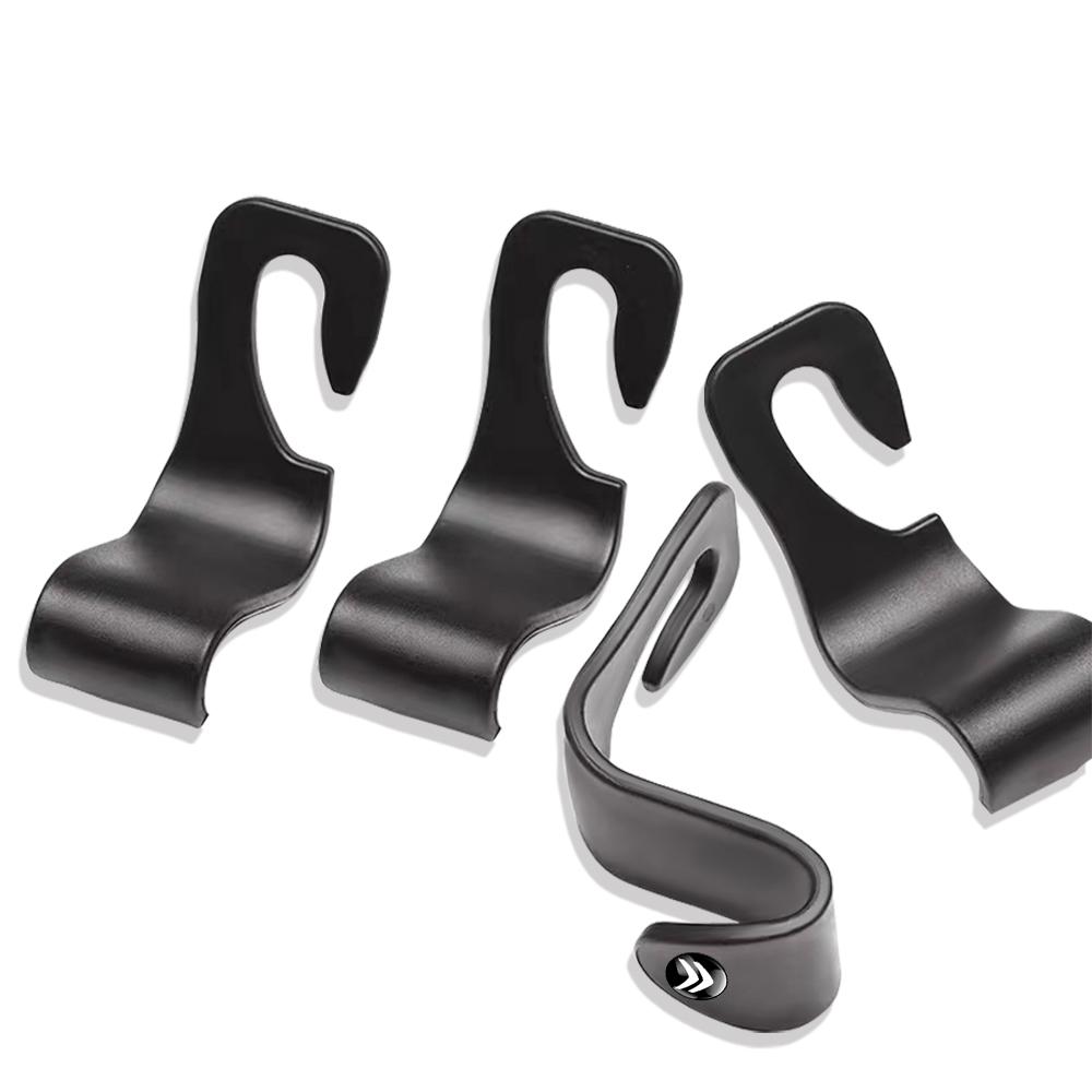 VYTR5 2pcs ABS Car Seat Hook Storage Hook Auto Accessories For Citroen C1 C3 C4 C4L C5 C6 VTS C-Elysee C4-Picasso Aircross Berlingo C8