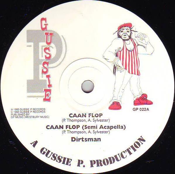 12-дюймовая пластинка DIRTSMAN - Caan Flop GP022 Gussie P Record 1993 UK Reggae, Ska & Dub Б/у