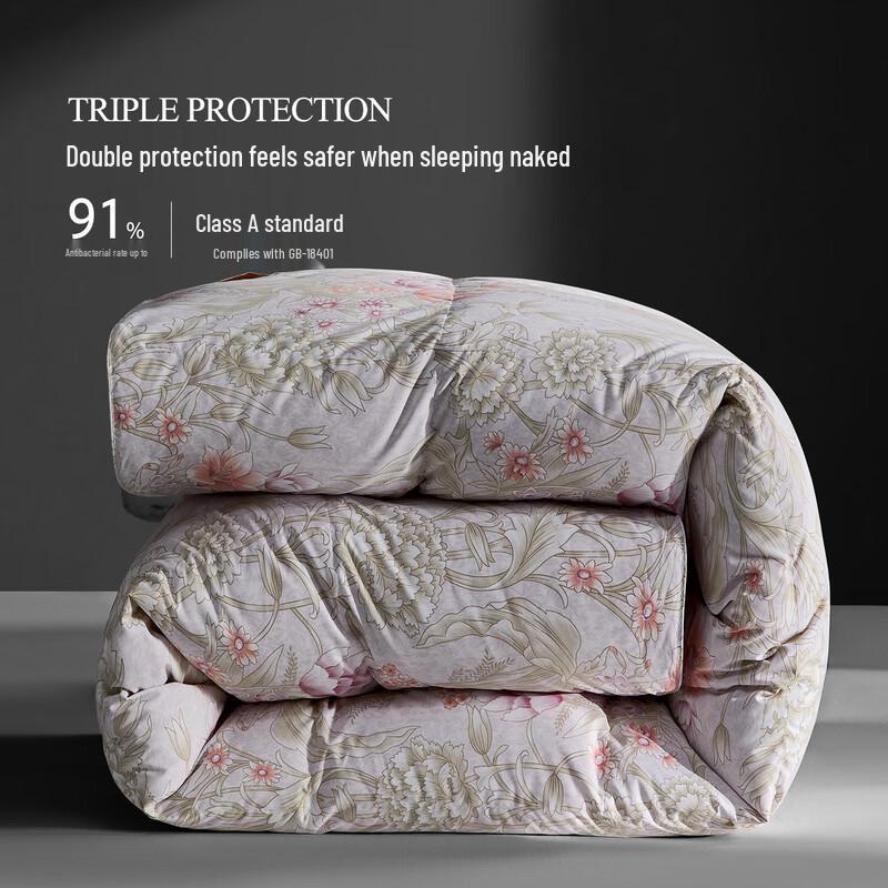 Mercury Home Textiles 95% White Goose Down Duvet