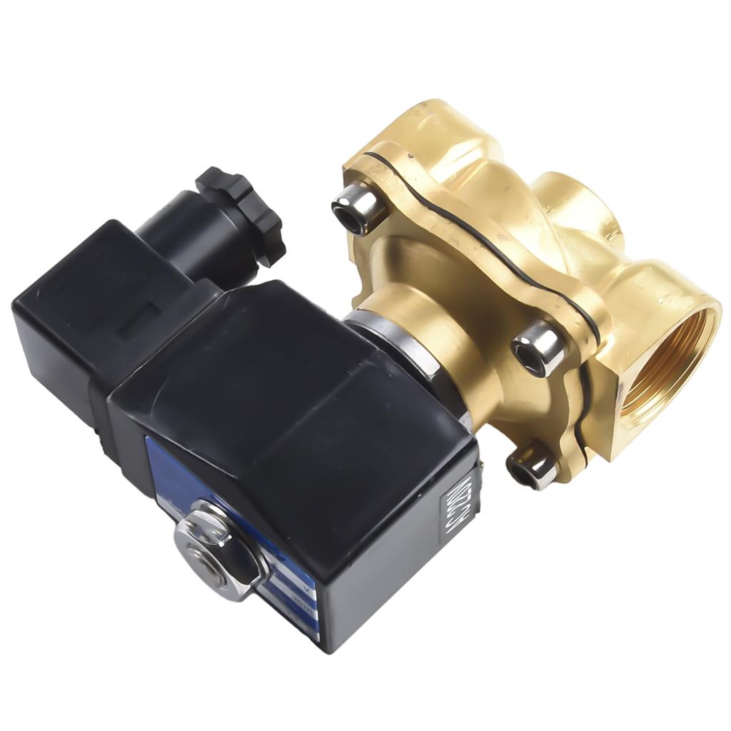 Инновационная конструкция нормально закрытого латунного электромагнитного клапана, работающего от стандартных уровней напряжения переменного тока