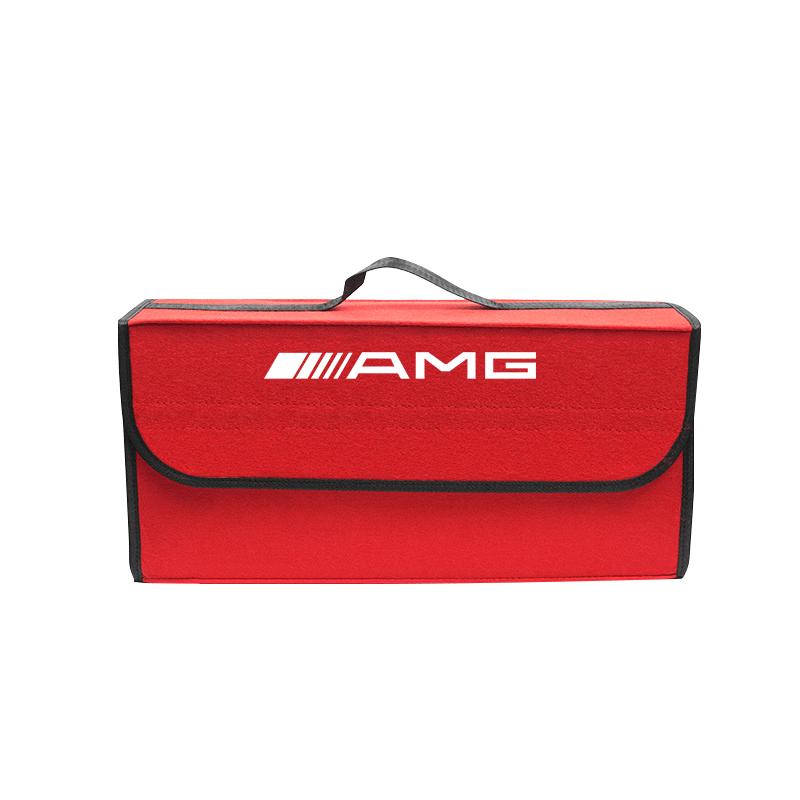 BQAZ9 Car Boot Storage Box Storage Organizer Tool Accessories Car Hub Cap For Mercedes Benz AMG W214 W205 W204 W206 W213 W212 W211 W22