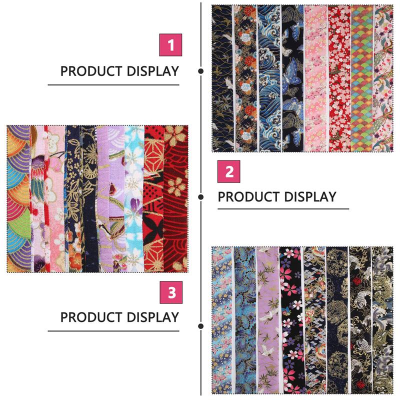 Полоски ткани Jelly Roll для квилтинга, рулон из 40 штук хлопковой ткани для шитья с разными узорами, лоскутное шитье для DIY-поделок