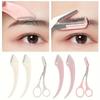 Eyebrow Trimmer with Eyebrow Comb Small Comb Eyebrow Trimmer Card Package Beginner Eyebrow Trimmer Eyebrow Trimmer
