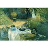 MISITU Micro Piece Jigsaw Puzzle, 1000 Pieces, Claude Monet's "Lunch" Landscape, Art, Masterpiece, Flower Garden, Gift, Birthday, Christmas, Stylish