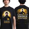 Футболка Claypool Gold 2026 Summer Tour Психоделический Рок-Концерт S-4XL