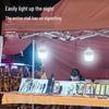 Rechargeable LED Emergency Light Bulb for Outdoor Stalls and Camping - Energy-Saving Wireless Lamp