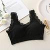 Lace Sexy Yoga Sports Bra For Women With Breathable Push Up Wrapped Chest And Beauty Back Design