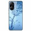 Чехол для Poco X7 Pro 5G Цветочный Жесткая Задняя Крышка Закаленное Стекло Чехлы для Xiaomi Poco X 7 Pro X7Pro Жесткие Чехлы PocoX7Pro 2025 Новый
