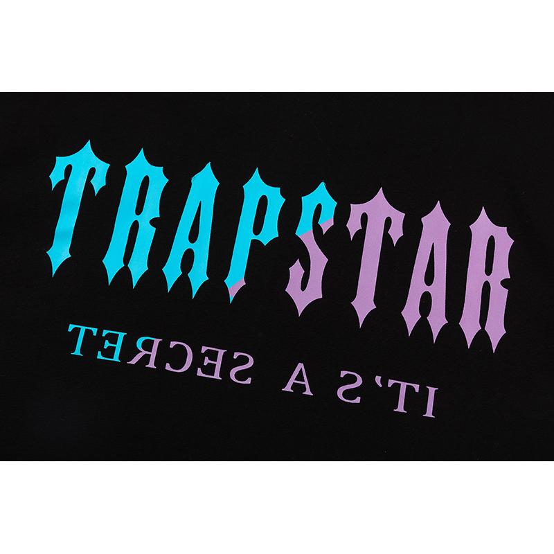704 Trapstar London 2025 Summer New High Quality Cotton Round Neck Loose Large Size Men's and Women's T-shirt Couple T-shirt