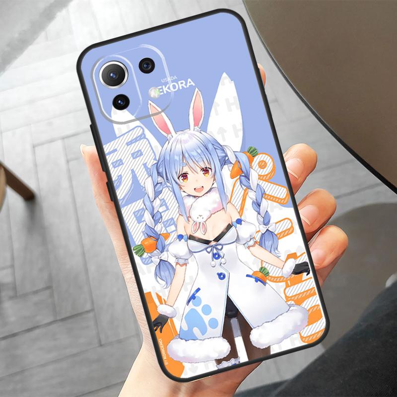 Б/у Чехол с Пекорой Hololive Аниме для Xiaomi 17 Ultra 14 15 Pro 15T 13T 14T POCO F8 Ultra F5 F6 F7 X3 X5 X6 X7 Pro