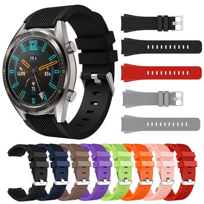 Ремешок для часов 22 мм силиконовый ремешок для Huawei Watch GT 2 Pro GT3 GT4 46 мм сменный ремешок для часов Samsung Galaxy Watch 46 мм Gear S3
