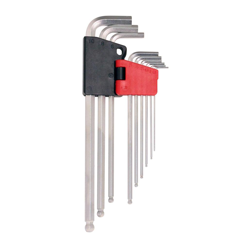 TONE Long Ball Point L Type Wrench Set BPLT90 9 Items Contents