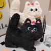 Cute Cat Cookie Plush Soft Bodied Cat Doll Ideal Hugging Pillow Birthday Gift