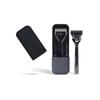 PULYRE Razor Case Portable Plastic Manual Box Gillette Waterproof Gray Black Travel Case 1PC, 2) Gray-Black