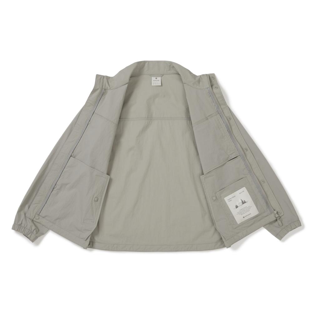 [Snowpeak] Root Stand Neck Windbreaker Gray (S26MMRWB64)