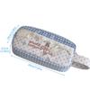 Lace Plaid Print Pen Bag With Handle Stationery Bag New Stationery Organizer  Gift
