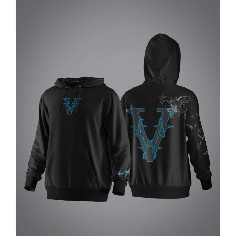 Unisex Hooded Sweatshirt With Kangaroo Pocket 3D Print Omerta Collection Casual Loose Fit