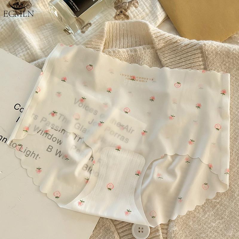 Women Invisible Ultra-thin Summer Underwear Women's Seamless Ice Silk Panties Bikini Underwear Panty Briefs Knickers Underwears