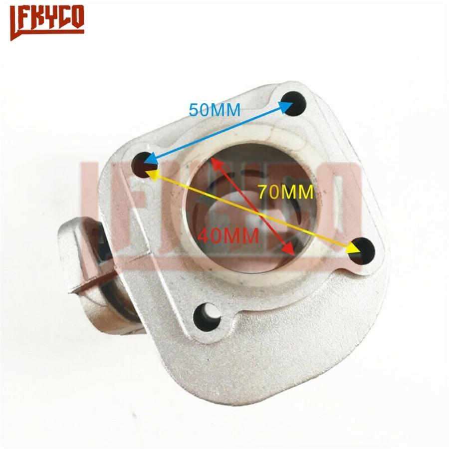 Motorcycle 40mm Engine Head Cylinder 49CC Piston Gasket Ring Kit Motor for Yamaha Jog 50CC Jog50 Motoblock ATV Equipment Parts