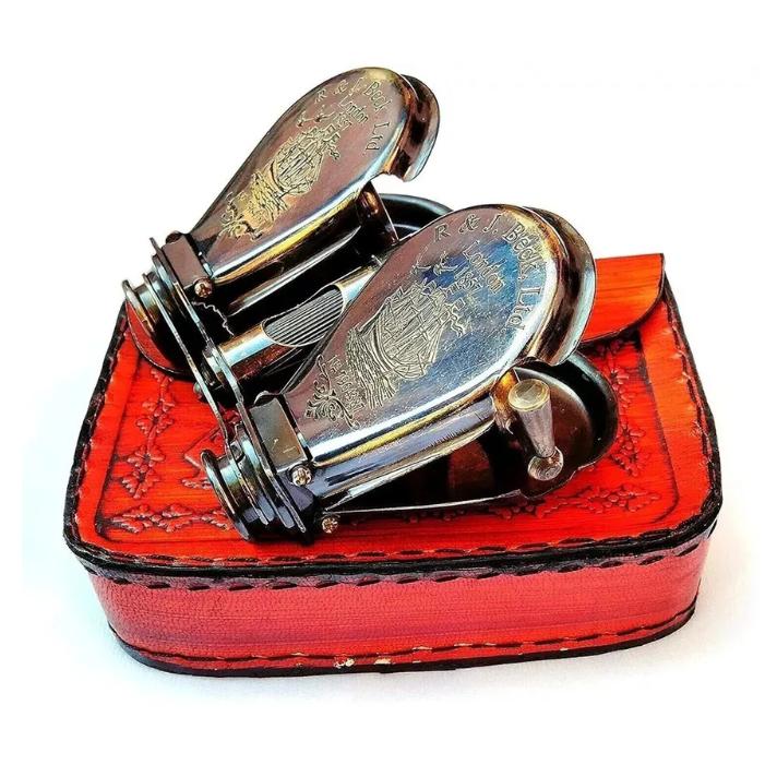 Антикварный морской латунный монокулярный бинокль Винтажная морская подзорная труба Монокуляр