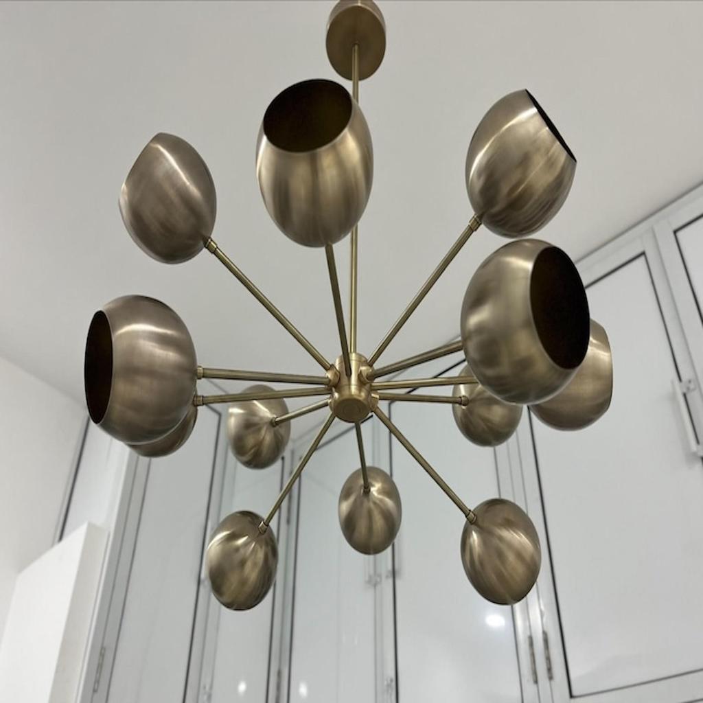 Люстра Mid Century 12 Arms Sputnik Chandelier Modern Light Fixture Stilnova Style Ceiling Light Fixture For Dinning Décor