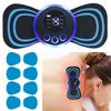 EMS Electric Neck Massager Lcd Display Cervical Massage Patch Low Frequency Pulse Muscle Stimulator Pain Relief Relaxation Tools