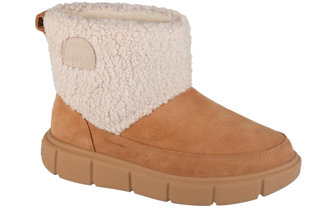 Sorel Explorer III Slip-on Cozy WP, Womens Brown Winter Boots