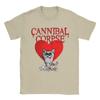 Винтажные мужские футболки Cannibal Corpse Heart Cat с круглым вырезом, хлопковые футболки с коротким рукавом, графические топы