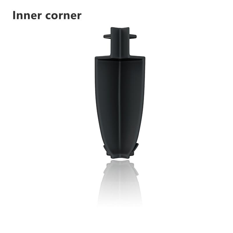 0,5 м/1 м H40/50/65 мм светодиодный плинтусный светильник алюминиевый профиль канал металлический настенный светодиодный плинтус для коридорной полосы линейный светильник