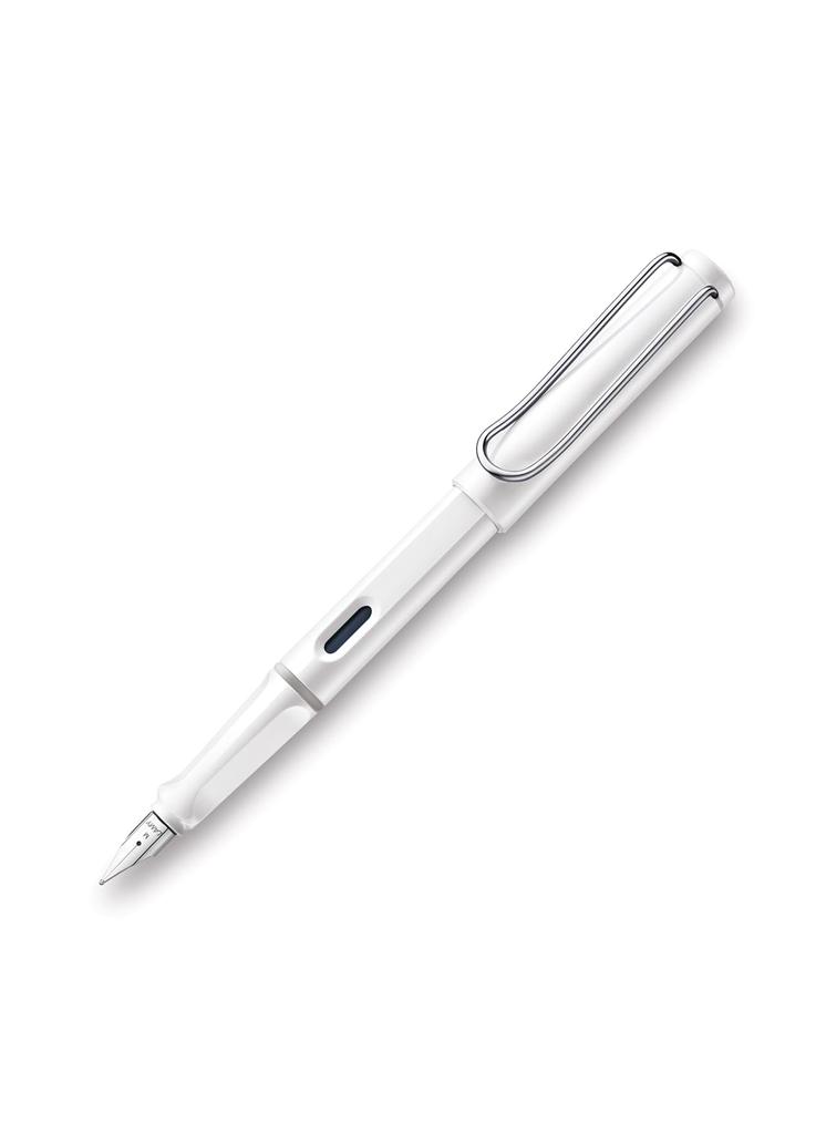Lamy 019 FP Safari Белая Перьевая Ручка Средний Размер 4000229