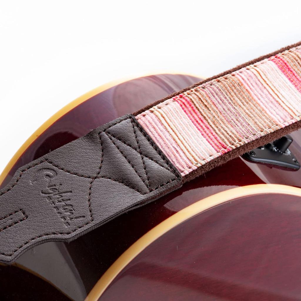 Straps Guitar 5cm Caravan Red RightOn! Strap, Wide, 85-150cm Long,