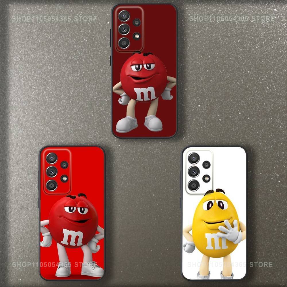 M-MS Шоколадный чехол для телефона Samsung S 25,24,23,22,30,21,10,9,Ultra,Plus,Lite,FE,4,5 G Мягкий черный чехол