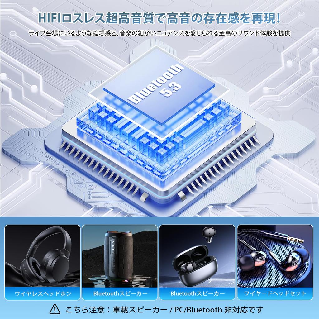 Ultra-lightweight 26g MP3 Player with Bluetooth 5.3, Compact, 64GB Portable Digital Music Player, Slim Design, Expandable To 128GB, Type-C