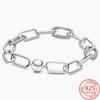 New S925 Sterling Silver Bracelet Snake Buckle Bracelet For Charm Diy Women Gift Making