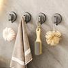 1/2 Pcs Strong Vacuum Suction Cup Hooks Wall Mounted Bathroom Clothes Hanger Shower Hooks