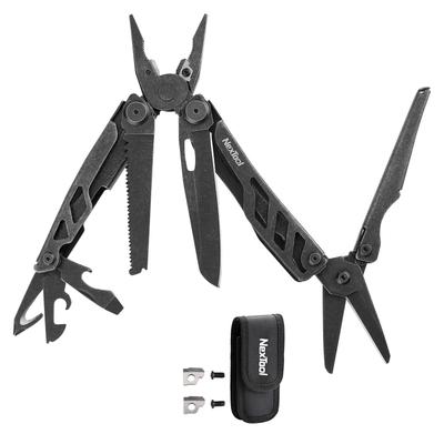 Мультитул NexTool Flagship Pro, 16-в-1, складные многофункциональные плоскогубцы из нержавеющей стали, кусачки для проволоки YG8 (Взаимозаменяемый), Карманный нож с открывалкой для бутылок/консервов