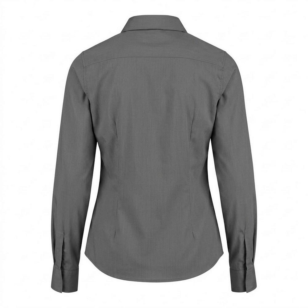 Kustom Kit Womens/Ladies Long Sleeve Tailored Poplin Shirt