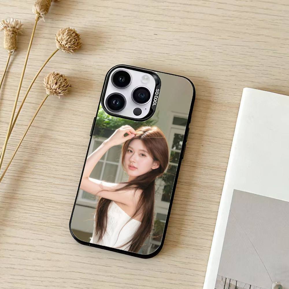 Чехол для телефона Z-Zhao Lusi Цвет Серебряный Корпус Для IPhone 17 16 15 14 13 12 11 Pro Max Plus